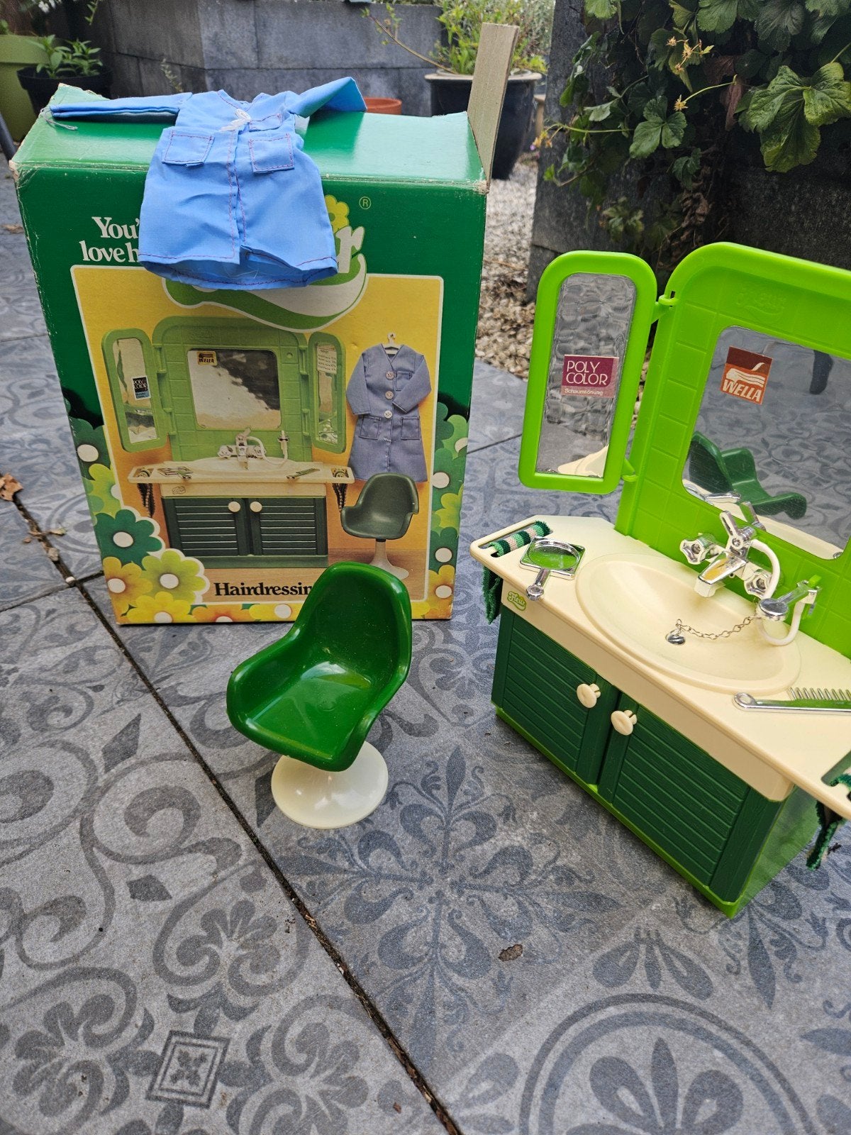 Fleur Kapsalon Jaren '70/'80 Compleet met Accessoires, Ophalen of Verzenden