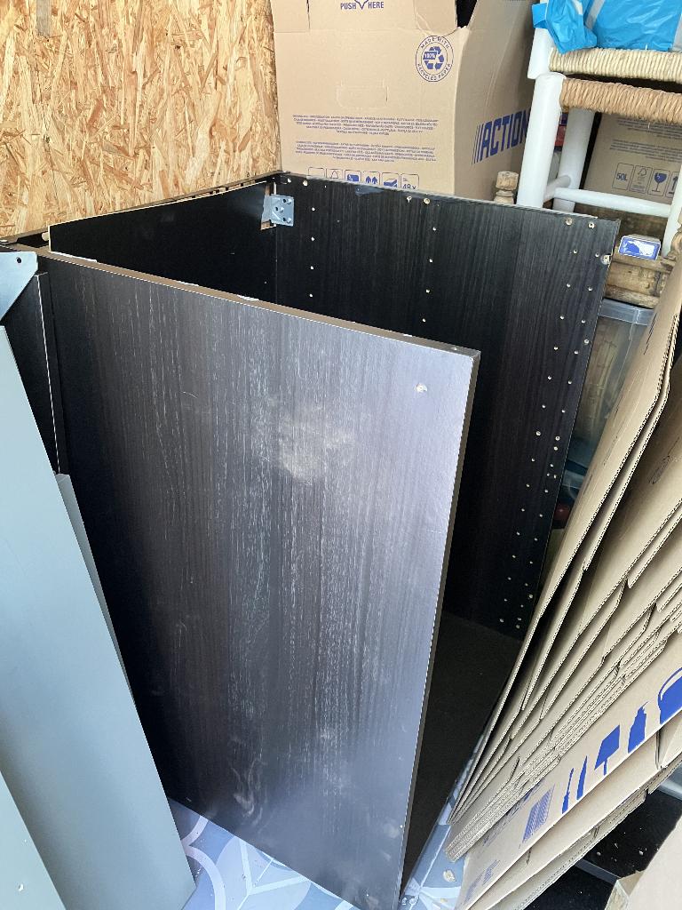 Ikea metod keukenkast donkerbruin 60x60x80, Huis en Inrichting, Keuken | Keukenelementen, Ophalen, Gebruikt, Overige kleuren, 50 tot 100 cm