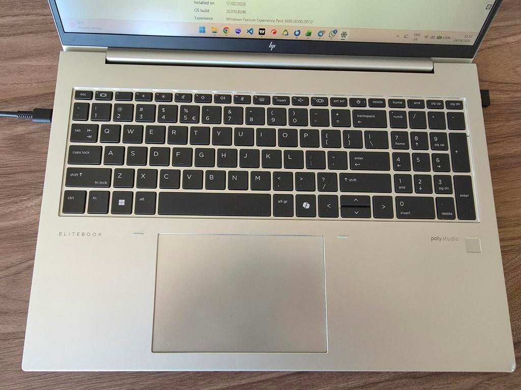 HP EliteBook Intel Core Ultra 7 155U 16GB RAM 16 inch, Computers en Software, Windows Laptops, Zo goed als nieuw, 16 inch, SSD
