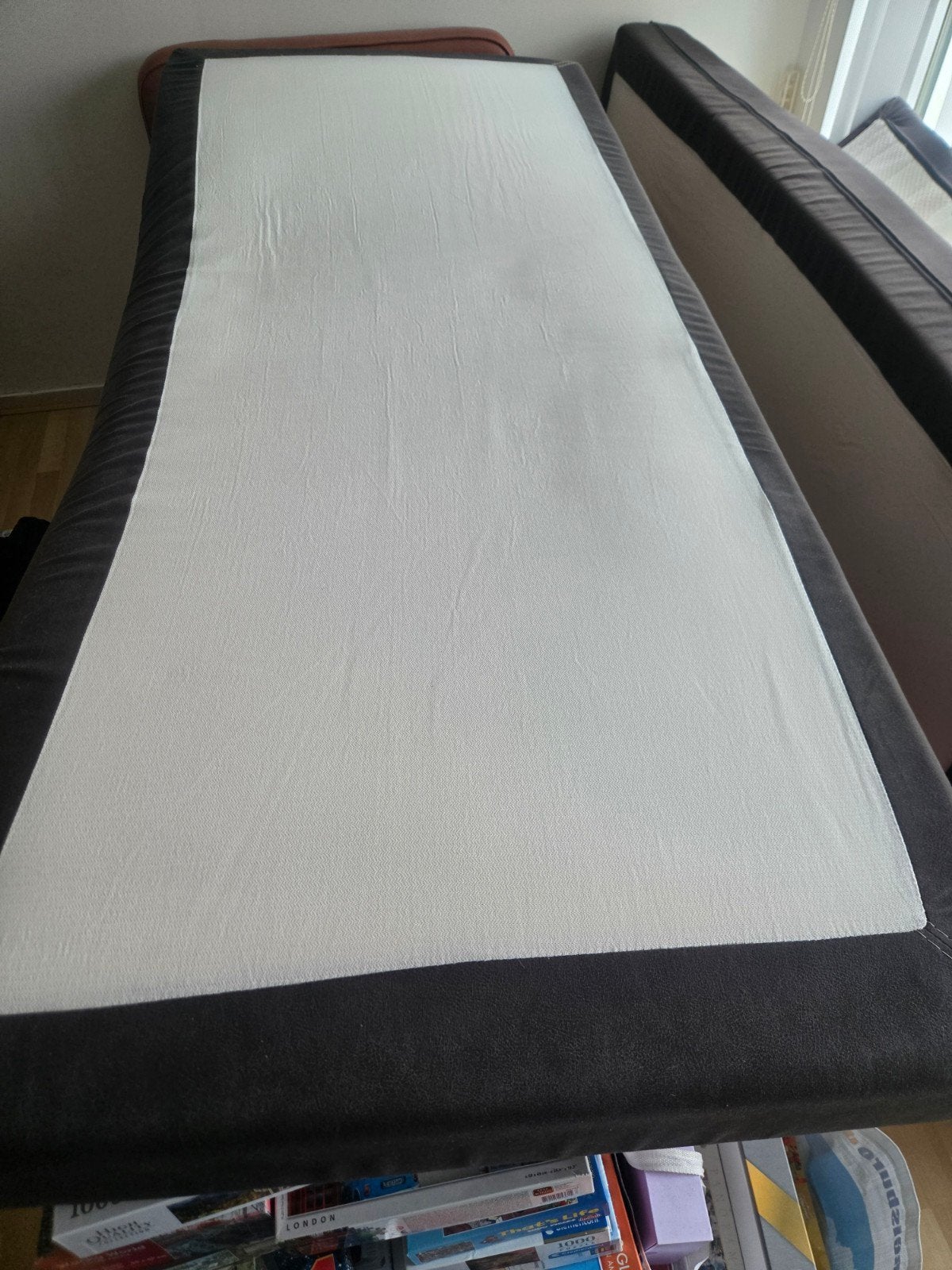 Boxspring matras 210x90 cm, gebruikt, Ophalen, Gebruikt, 90 cm, Eenpersoons