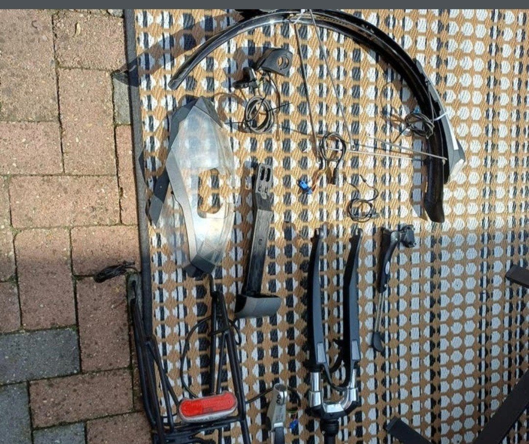 Gazelle elektrische fiets onderdelen, Ophalen of Verzenden, Gebruikt