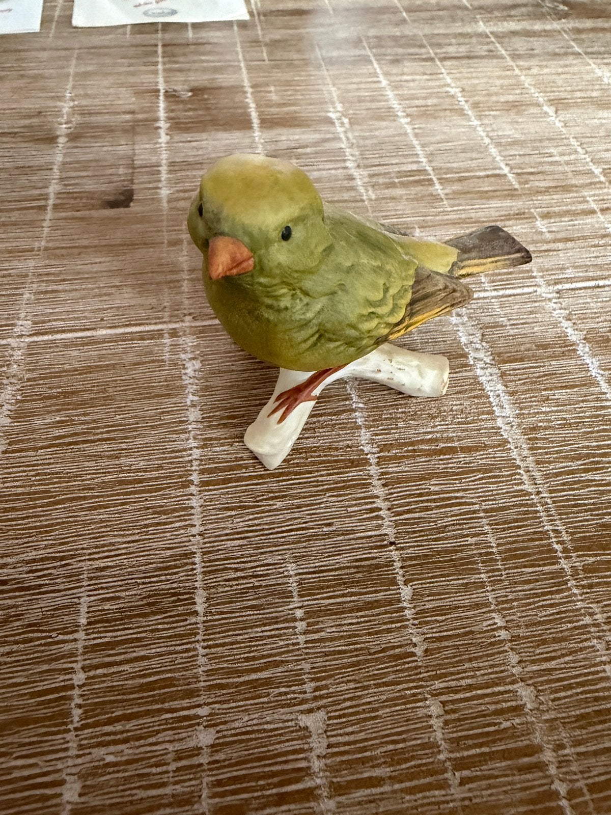 Goebel vogelbeeldje Groenling (model 36024) - Porselein, Ophalen of Verzenden, Zo goed als nieuw, Dier