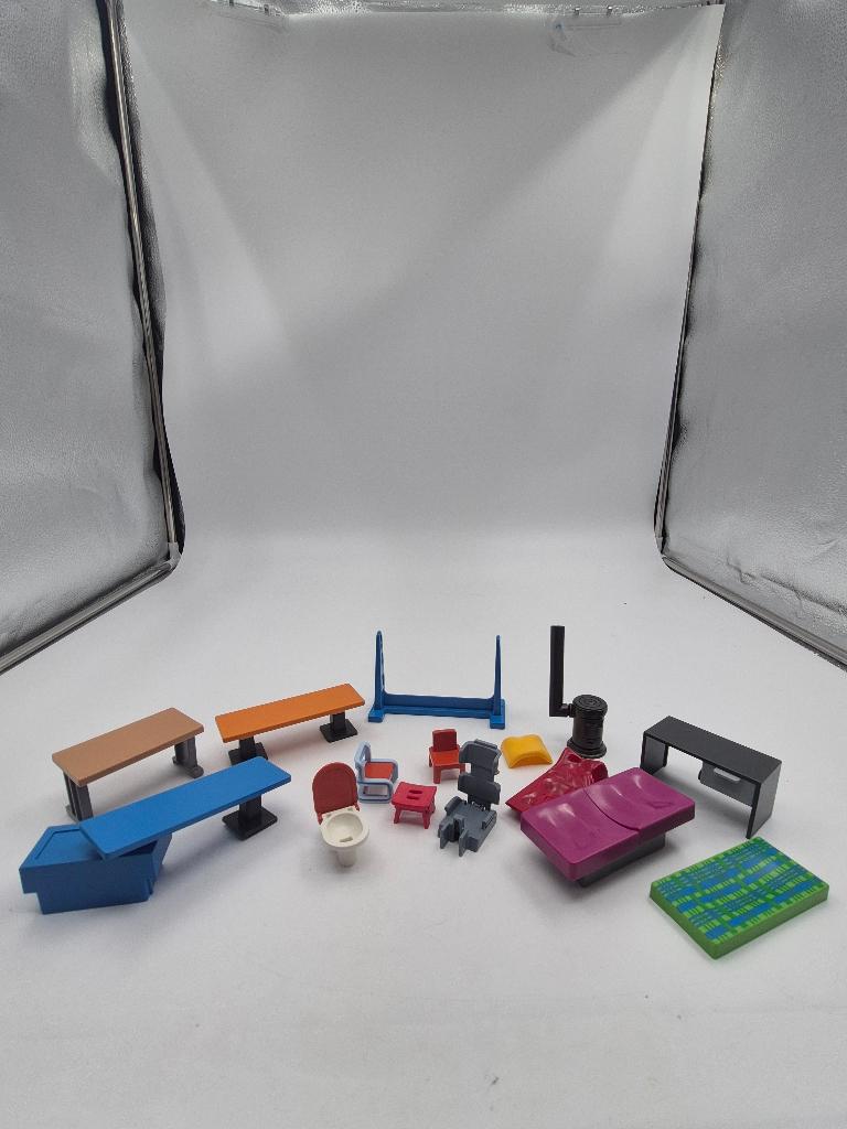 Playmobil assorti meubels, Ophalen of Verzenden, Gebruikt, Los playmobil
