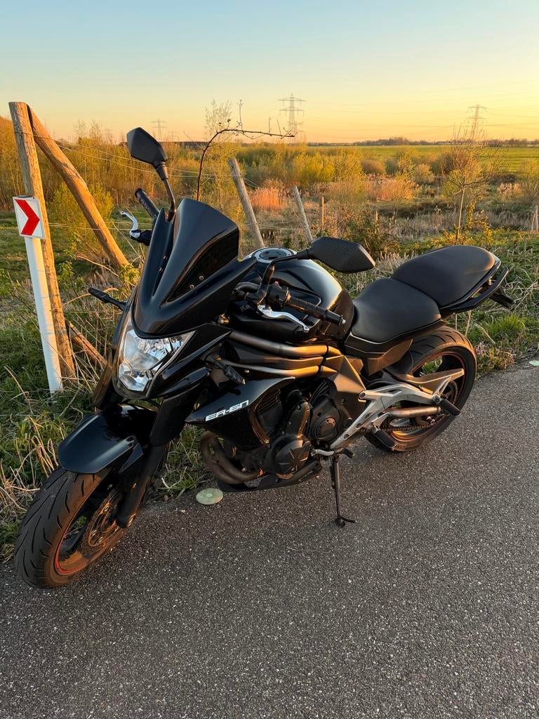 Kawasaki ER 6N ABS A2 35Kw zwart 2012 (Ninja z650), Motoren, Motoren | Kawasaki, 2 cilinders, Occasion, Particulier, Minimaal motorrijbewijs A2