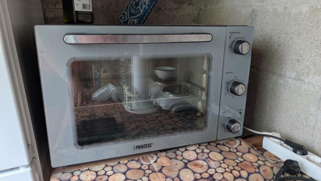 Princess Mini-oven - Compacte en veelzijdige oven, Witgoed en Apparatuur, Ovens, Ophalen, Minder dan 45 cm, Minder dan 45 cm, Vrijstaand
