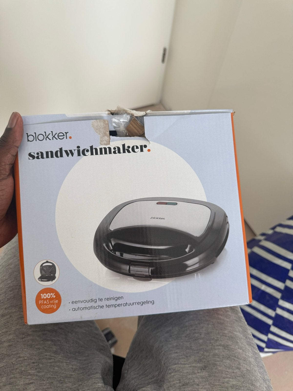 Blokker Sandwichmaker/ Tosti apparaat - Nieuw en Ongebruikt, Ophalen of Verzenden, Nieuw