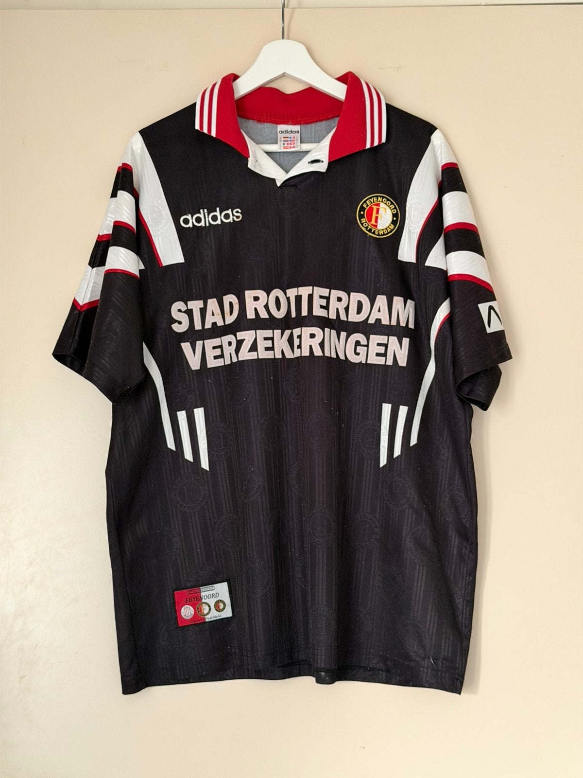 Feyenoord uitshirt 1996/1997 - maat XL - vintage, Maat XL, Ophalen of Verzenden, Gebruikt, Shirt