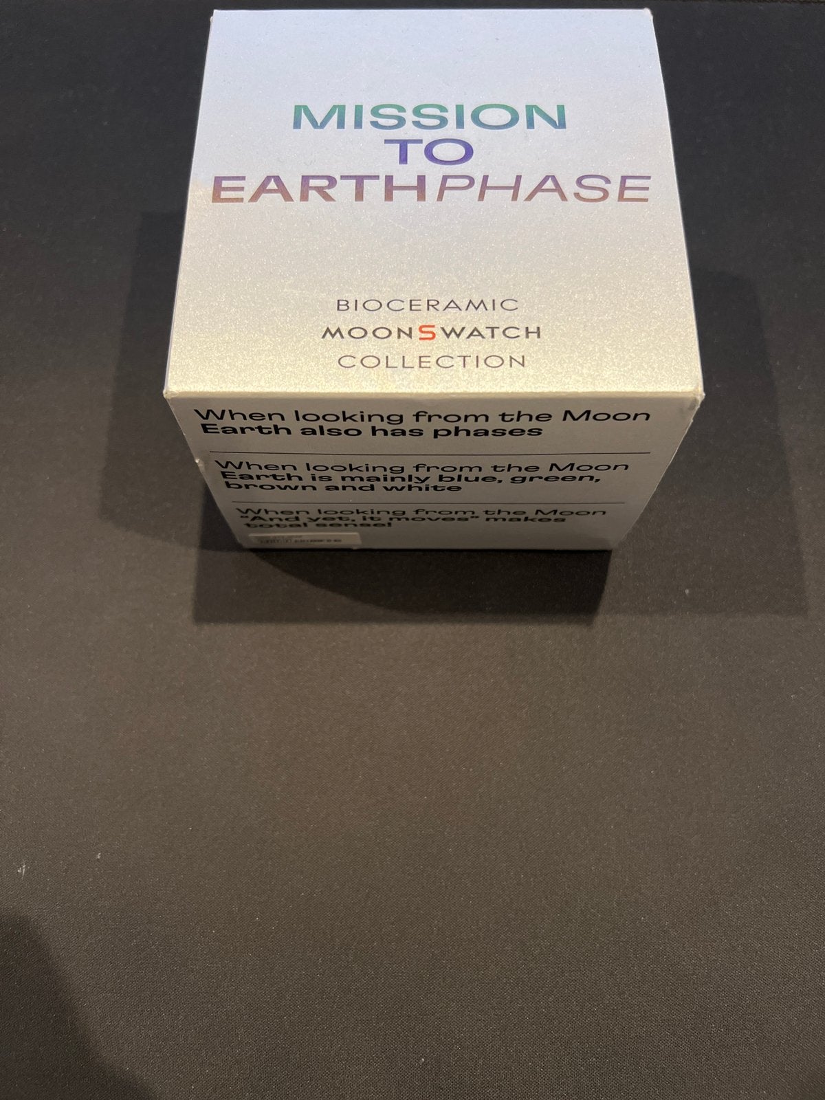 Swatch x Omega Moonswatch Mission to Earthphase (Nieuw) full, Overige materialen, Polshorloge, Swatch, Nieuw