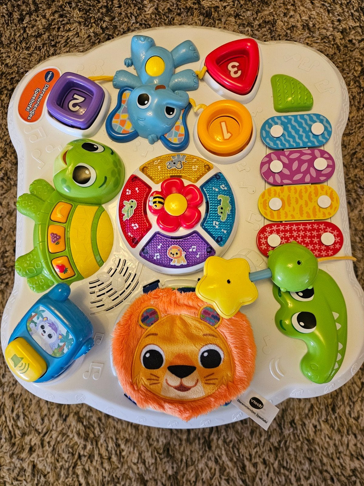 VTech Activiteiten Tafel - Zo goed als nieuw, Ophalen, Zo goed als nieuw, Overige typen, Met licht