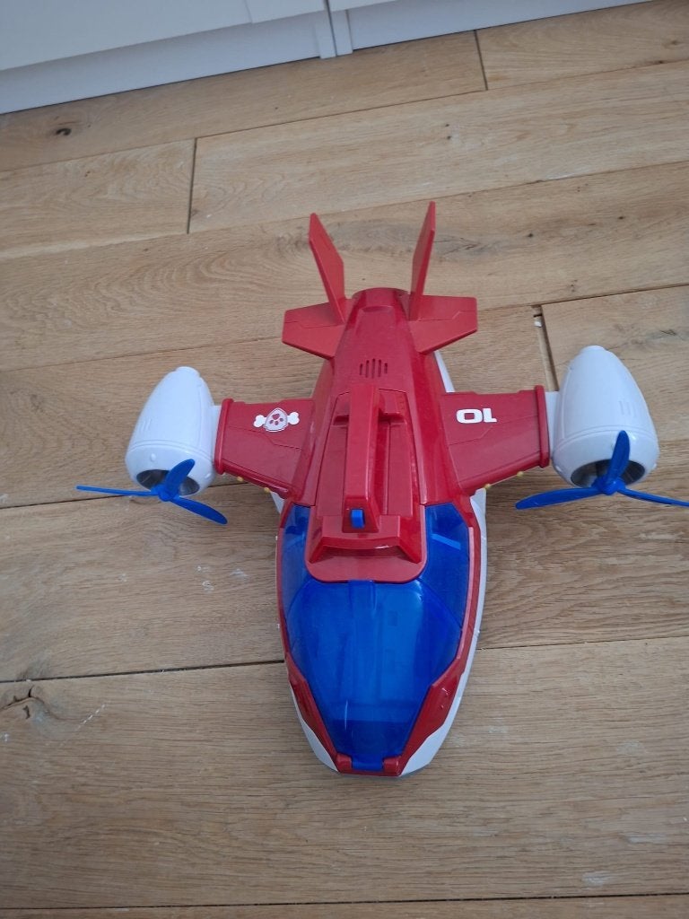 Paw Patrol vliegtuig, Ophalen, Gebruikt