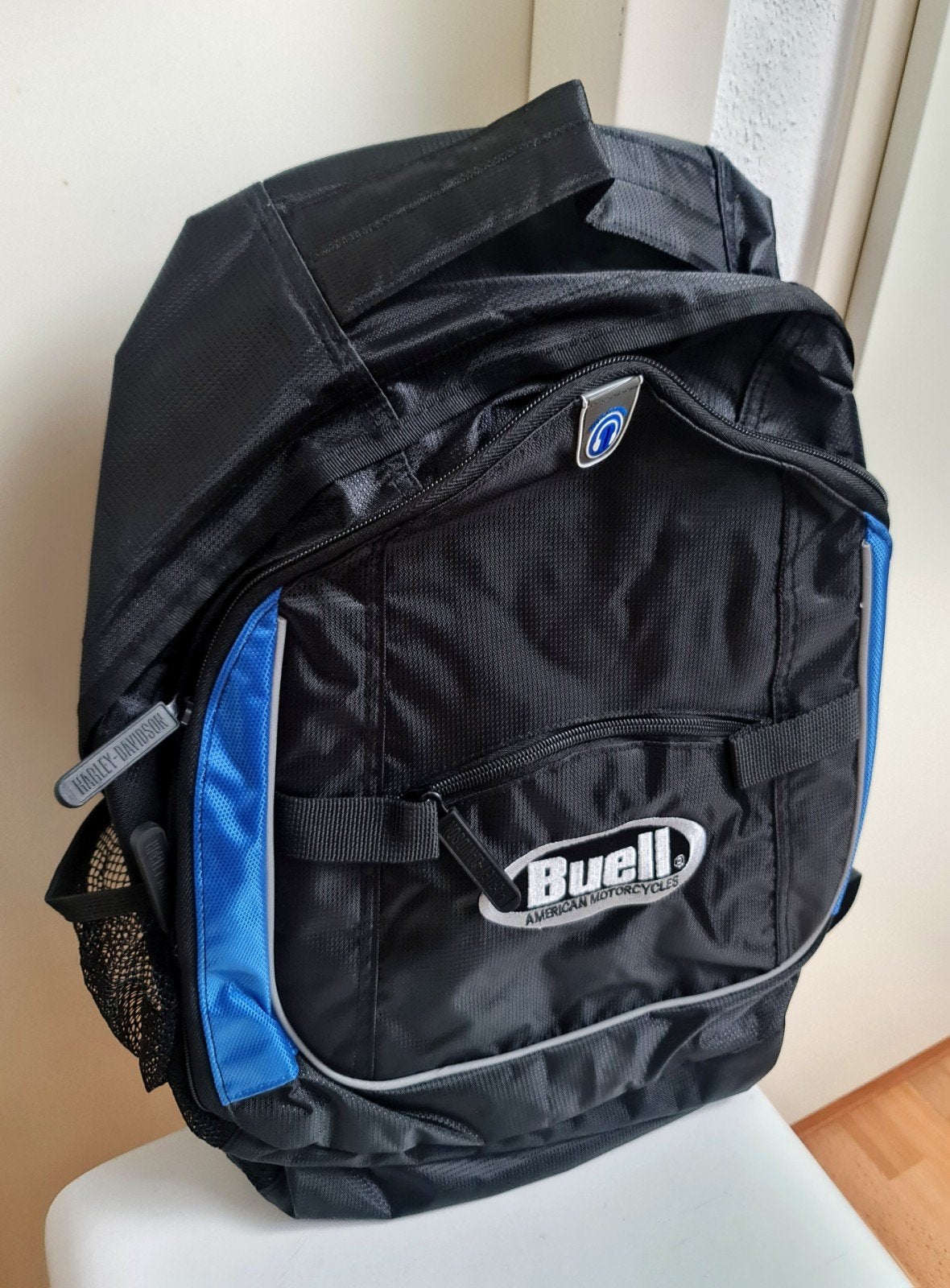 Buell motorrugzak (Harley-Davidson) zwart als nieuw zeldzaam, Ophalen, Nieuw zonder kaartje, Overige typen, Buell Harley Davidson