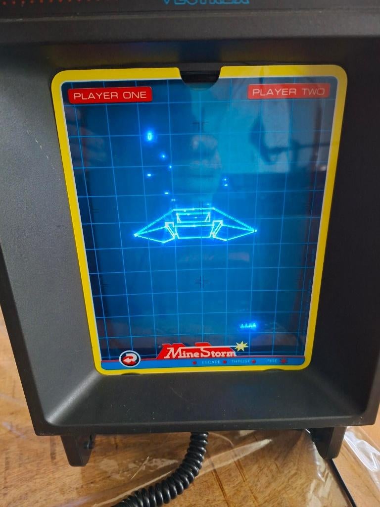 Vectrex spelcomputer, Ophalen, MB Vectrex
