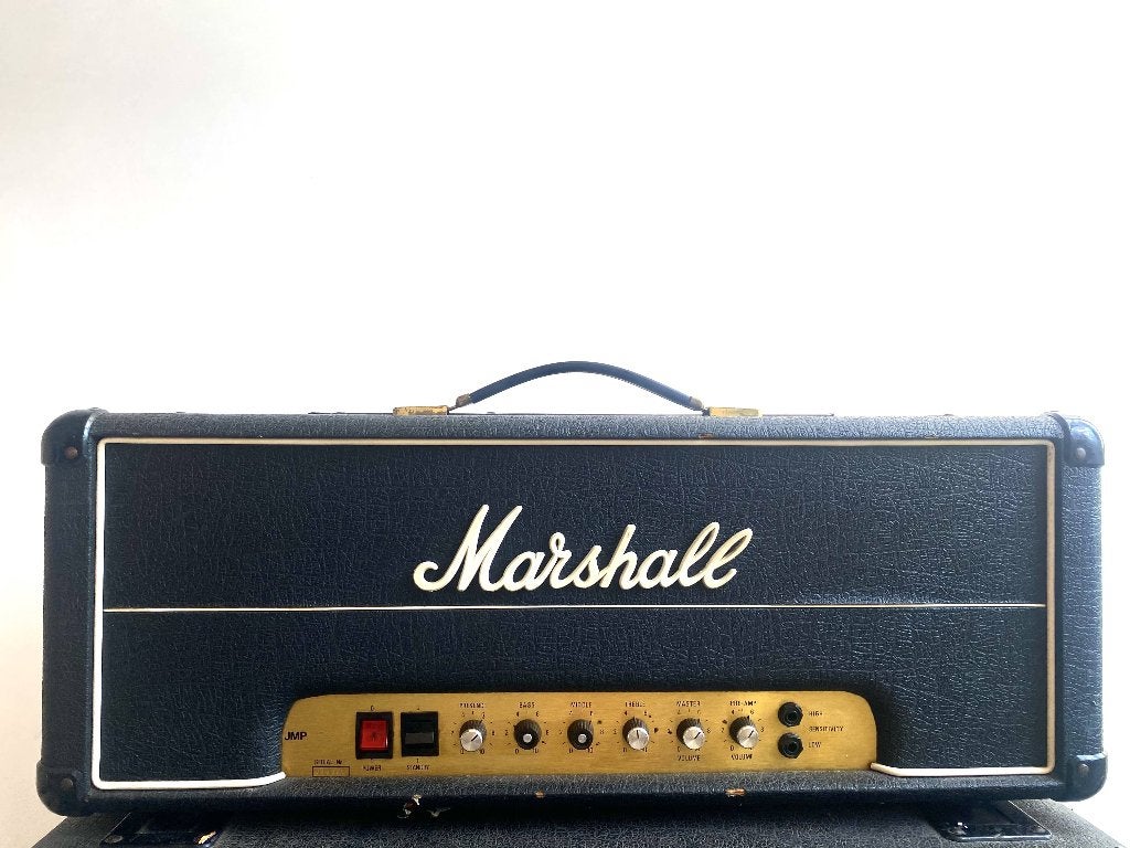 Marshall JMP 2203 Mk2 Master Model Lead 100-Watt 1979, Ophalen, Gebruikt, Gitaar, 100 watt of meer