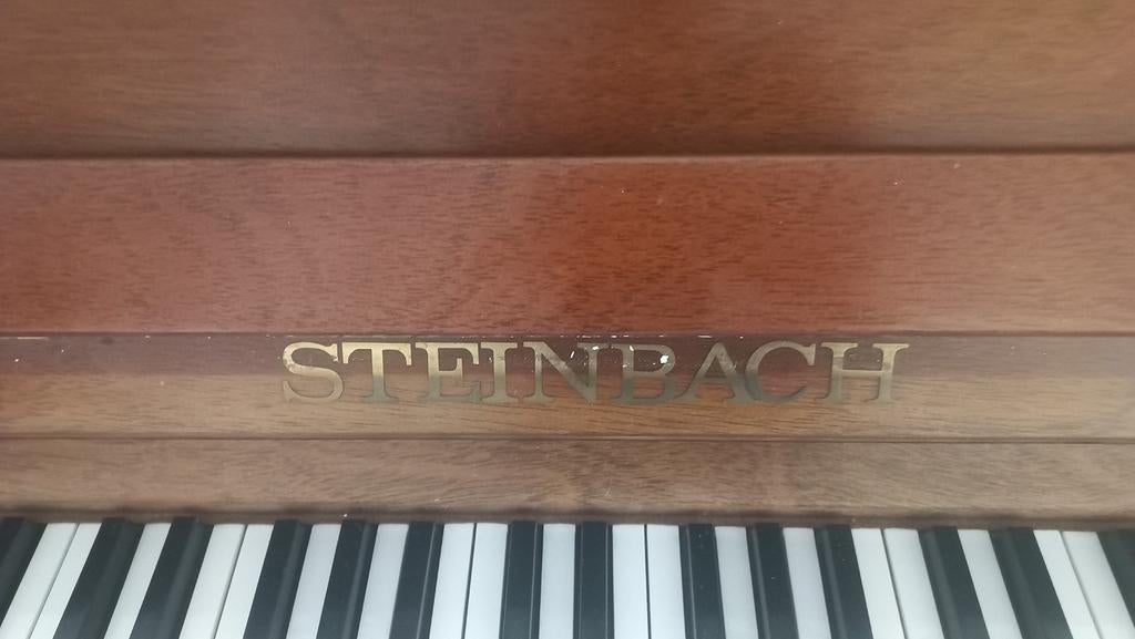 Bruine Steinbach piano, Muziek en Instrumenten, Piano's, Ophalen, Gebruikt, Bruin, Piano