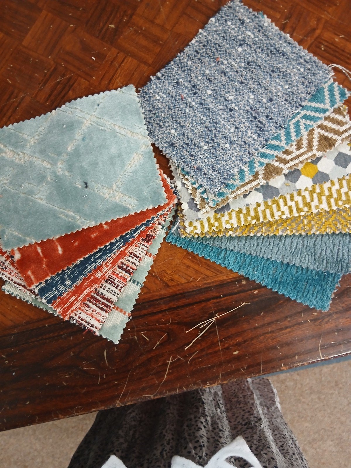 Stofstalen Villanova en Romo - Diverse kleuren, Meerkleurig, Ophalen of Verzenden, Zo goed als nieuw, Katoen