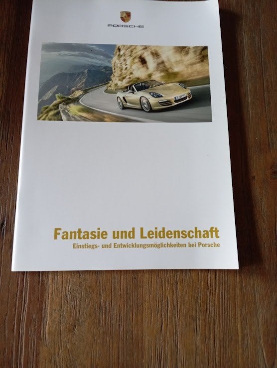 Porsche Fantasie und Leidenschaft o.a. Cayman R / Boxter, Verzenden, Zo goed als nieuw, Porsche