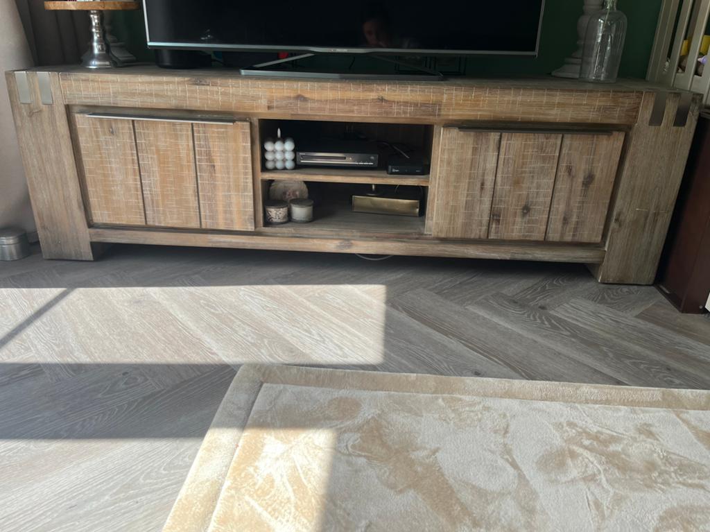 Tv meubel & salontafel TEAB, Ophalen, Gebruikt, 50 tot 100 cm, Minder dan 100 cm
