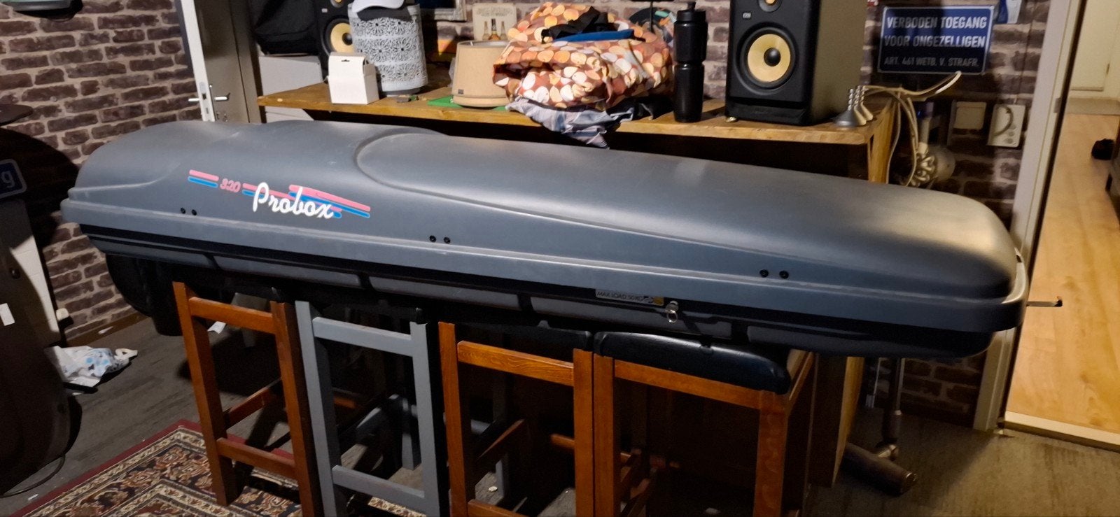 dakkoffer probox met bevestiging, Auto diversen, Ophalen, Gebruikt