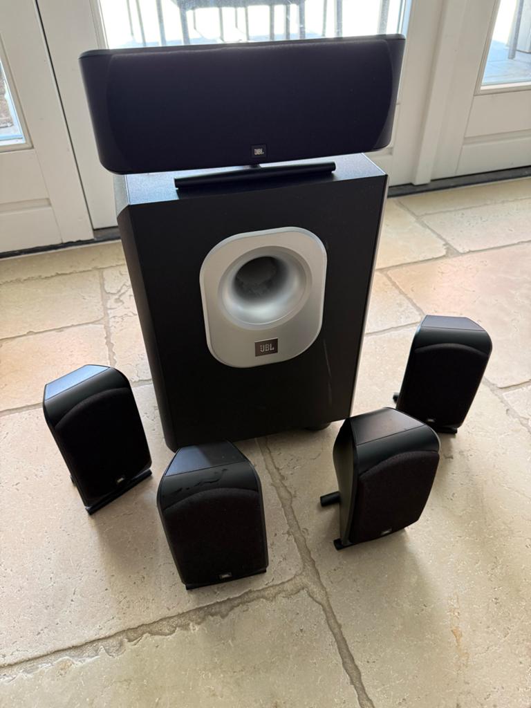 JBL SCS200.5 Home Cinema Systeem - 5.1 Surround Sound, Audio, Tv en Foto, Home Cinema-sets, Overige merken, Gebruikt, 70 watt of meer