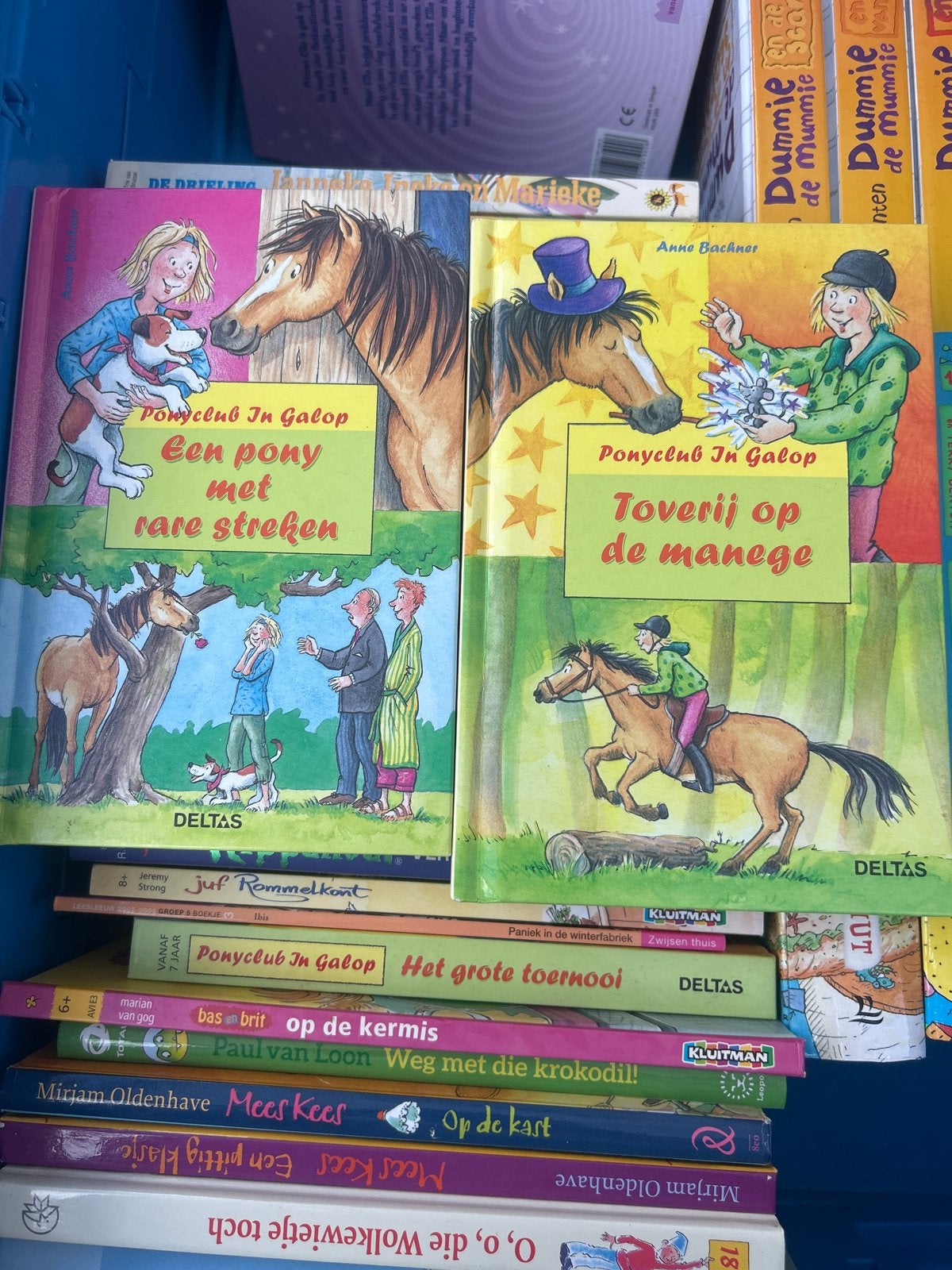 Ponyclub In Galop boeken - Een pony met rare streken & Tover, Ophalen of Verzenden, Gelezen, Fictie algemeen