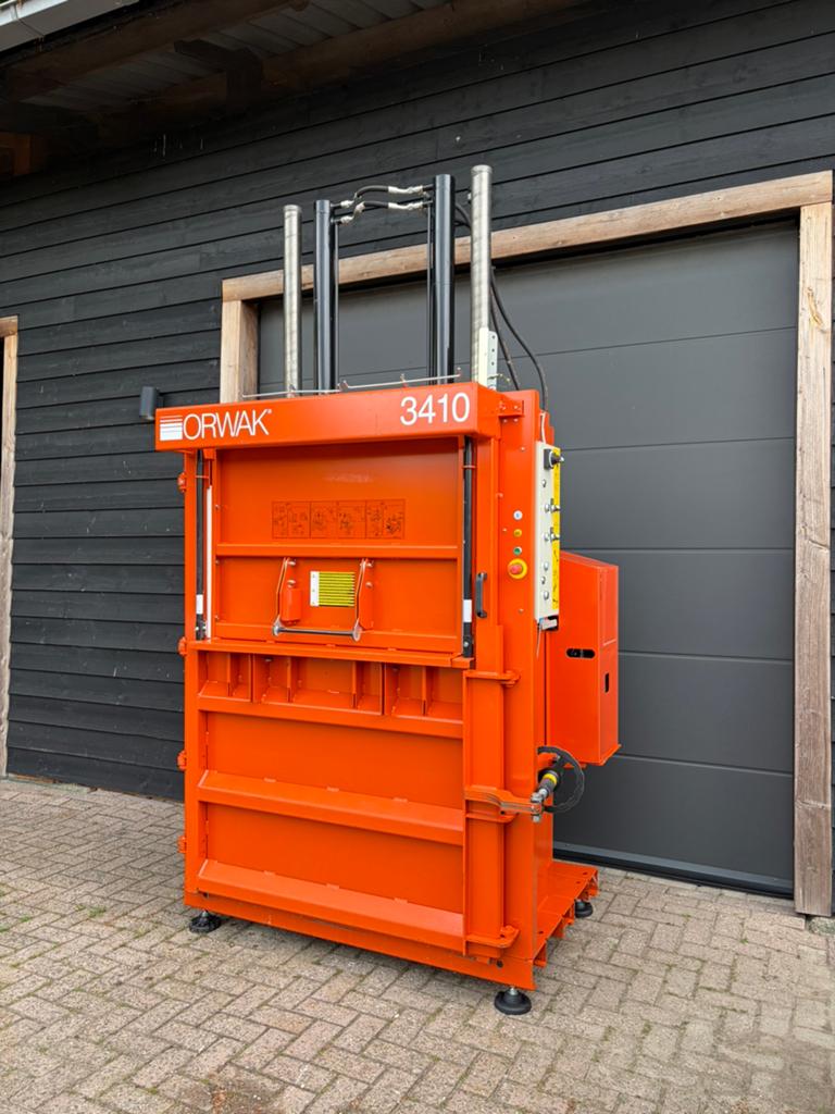 Orwak 3410SD | 24 ton | Papierpers | Balenpers | Plasticpers, Ophalen of Verzenden