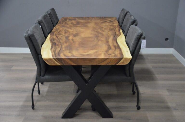 Boomstamtafel Suar– 250 cm (BT912), Ophalen of Verzenden, Nieuw