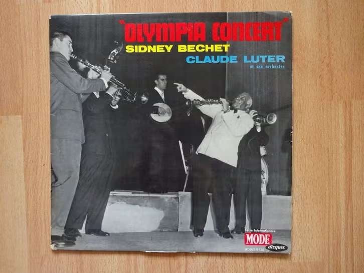LP Sidney Bechet Claude Luter - Olympia Concert MDINT 9 136, LP, Ophalen of Verzenden, Zo goed als nieuw, 12 inch