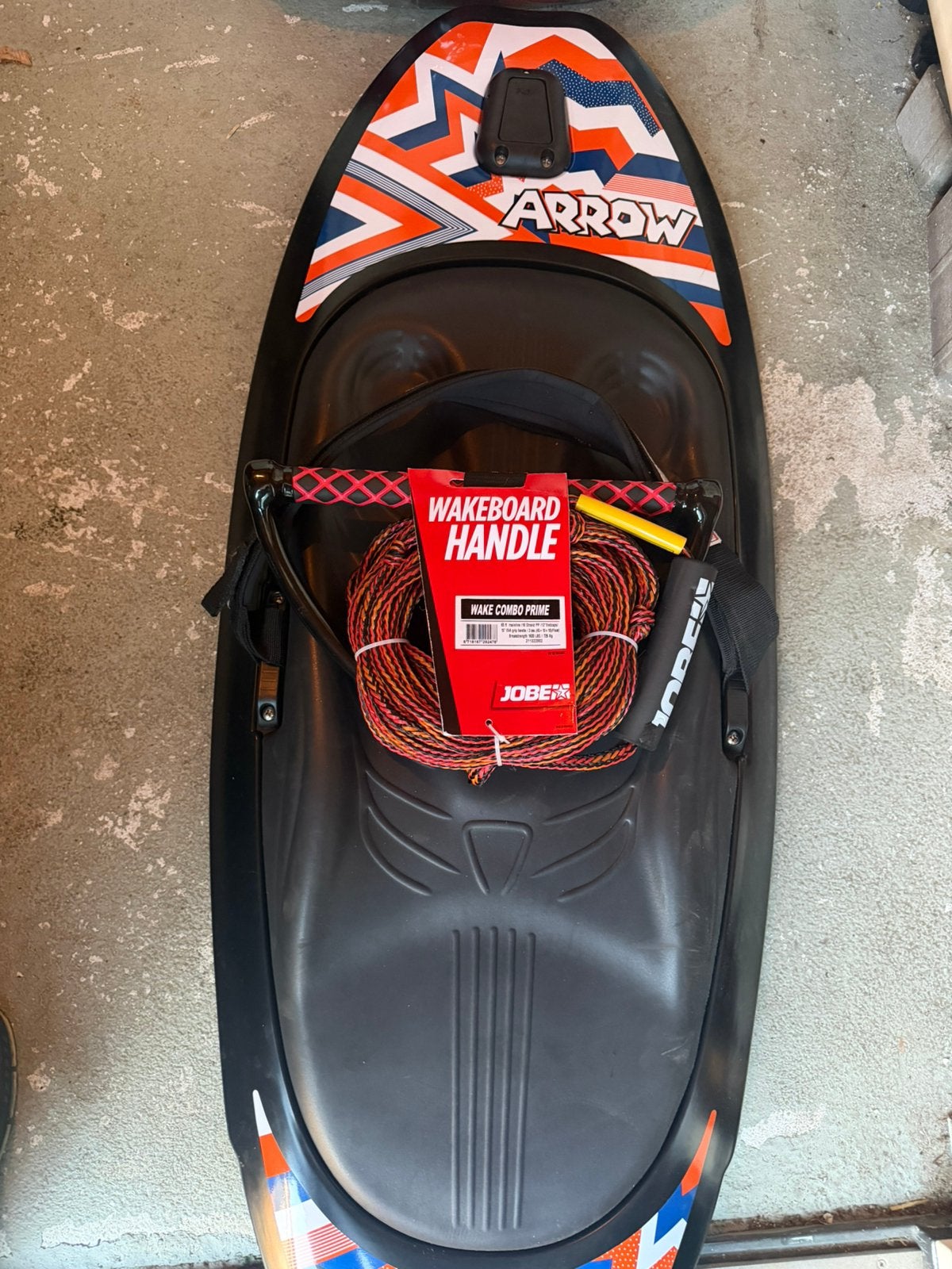 Kneeboard + jobe handel NIEUWE, Watersport en Boten, Ophalen, Zo goed als nieuw, Funband of Funtube
