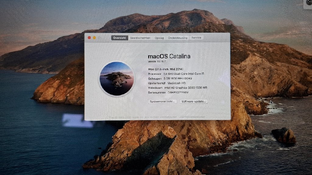 iMac 21,5 inch Mid 2014 8gb ddr3, Computers en Software, Ophalen, Gebruikt, 2 tot 3 Ghz, IMac