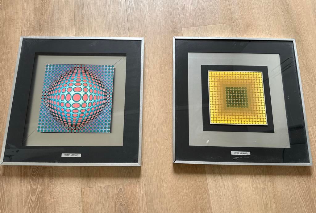 Victor Vasarely Op-Art, Antiek en Kunst, Ophalen