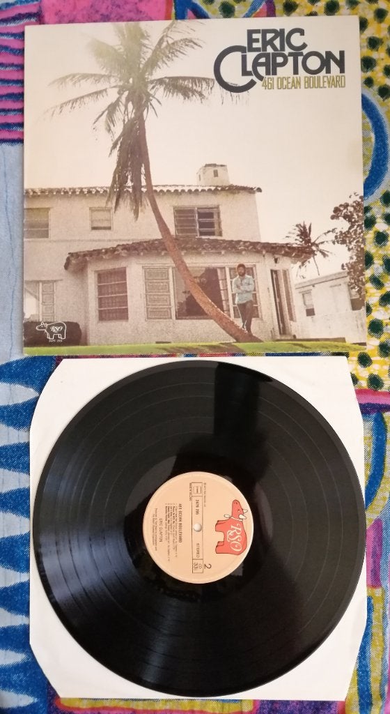 Eric Clapton 461 Ocean Boulevard album elpee vinyl lp, LP, Gebruikt, Pop, Ophalen of Verzenden