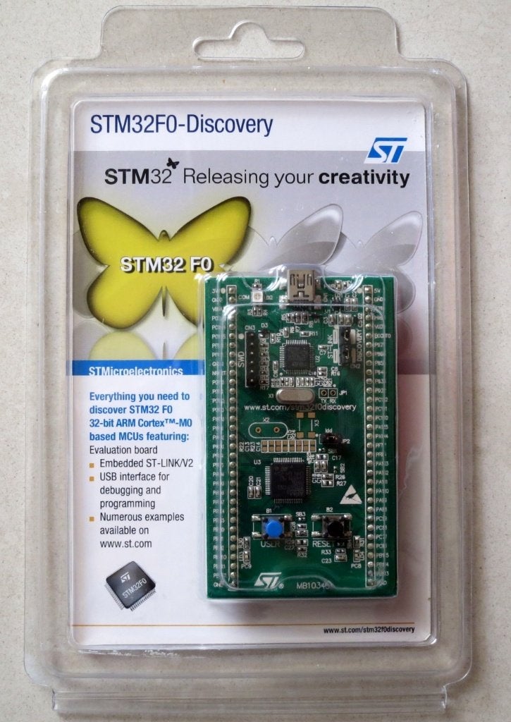 STM32F0 Discovery Kit - Nieuw in originele verpakking, Ophalen of Verzenden, Nieuw