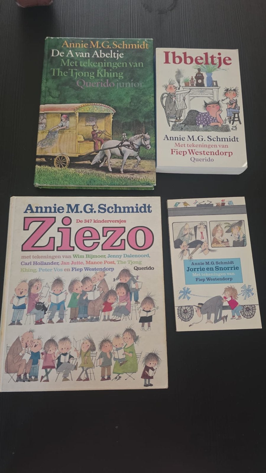 Annie M.G. Schmidt Boeken - De A van Abeltje, Ibbeltje, Ziez, Ophalen of Verzenden, Gelezen, Fictie algemeen