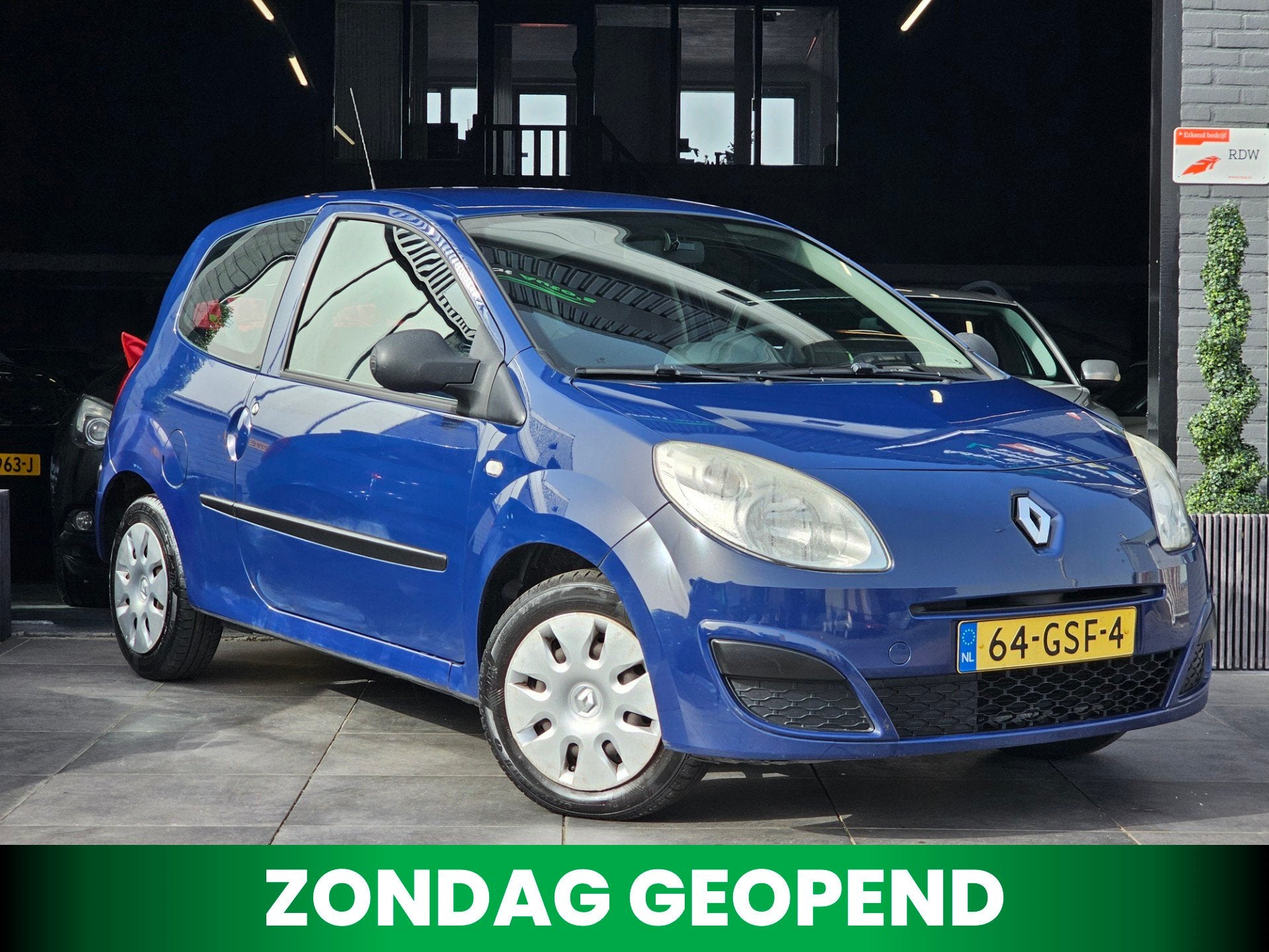 Renault Twingo 1.2 Authentique|2e eig|NAP|Airco|El.Ramen|APK, Voorwielaandrijving, Gebruikt, 4 cilinders, Met garantie (alle)