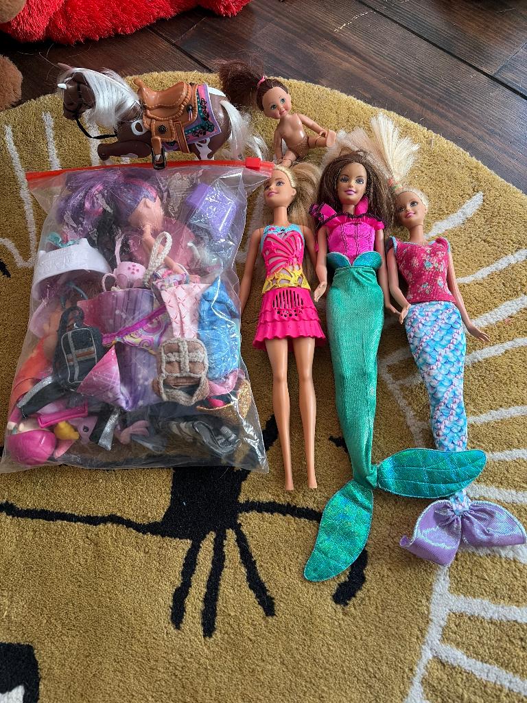 Barbie pop, Ophalen, Barbie