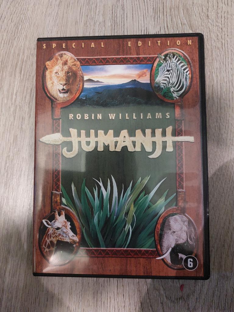 DVD - Jumanji, Cd's en Dvd's, Vanaf 12 jaar, Ophalen of Verzenden, Zo goed als nieuw