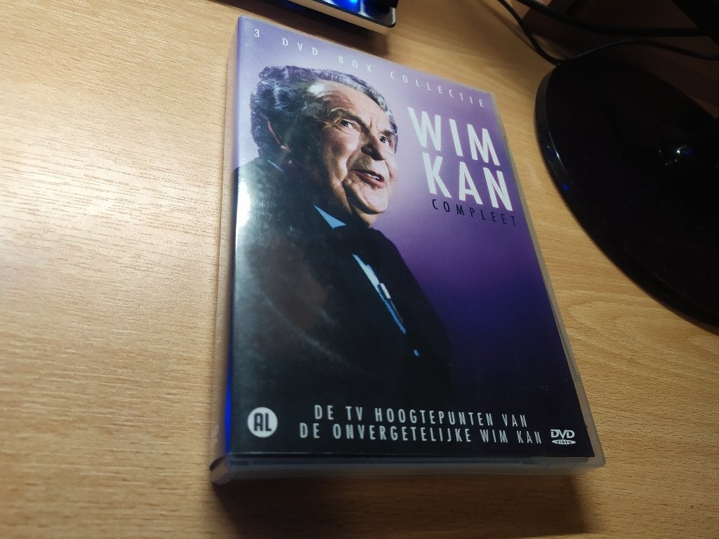 Wim Kan Compleet - 3 Dvd Box Collectie, Cd's en Dvd's, Alle leeftijden, Ophalen of Verzenden, Gebruikt, Stand-up of Theatershow