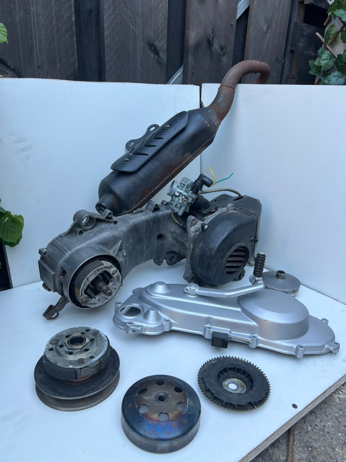70cc blok, Ophalen, Zo goed als nieuw, Blok, Piaggio