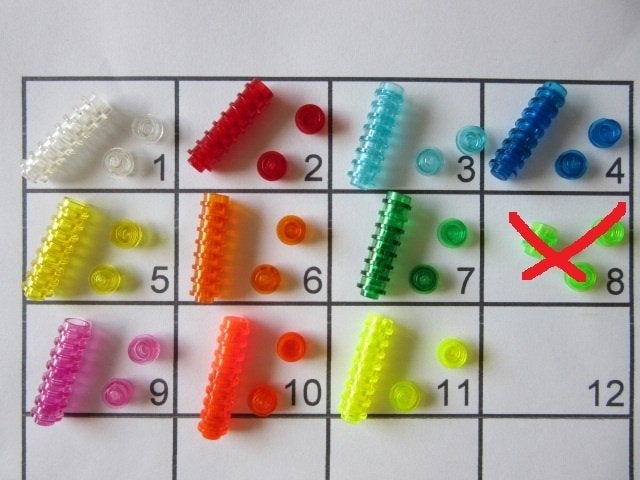L226 LEGO BOUWSTENEN TRANSPARANT, 1x1 PLAATJES ROND, NOPJES, Lego, Ophalen of Verzenden, Losse stenen, Lego Nederland B.V.