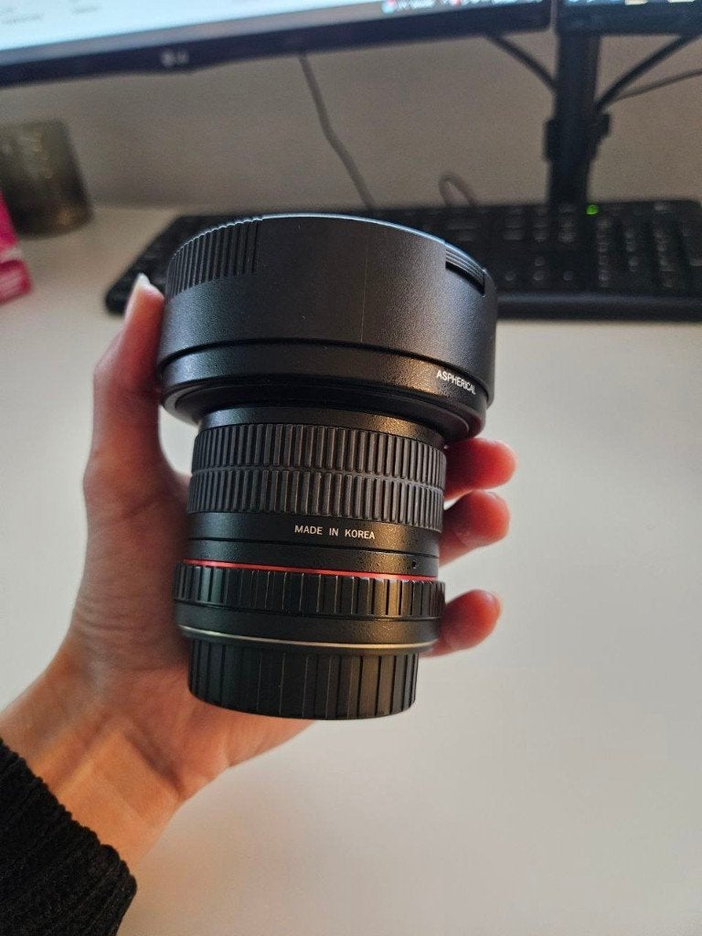Samyang 8 mm 1:3.5 U.M.C. Fisheye lens, Audio, Tv en Foto, Samyang, Fisheye-lens, Ophalen of Verzenden, Zo goed als nieuw
