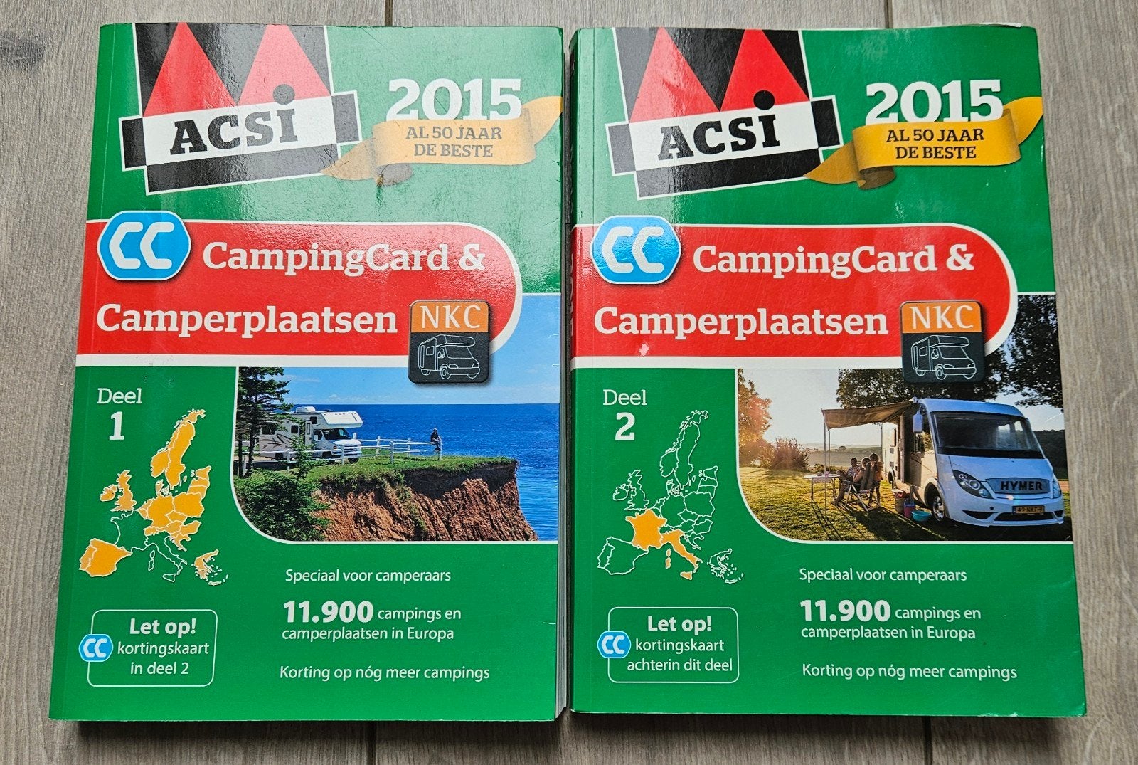 ACSI CampingCard & Camperplaatsen 2015, Overige merken, Europa, Ophalen of Verzenden, Zo goed als nieuw