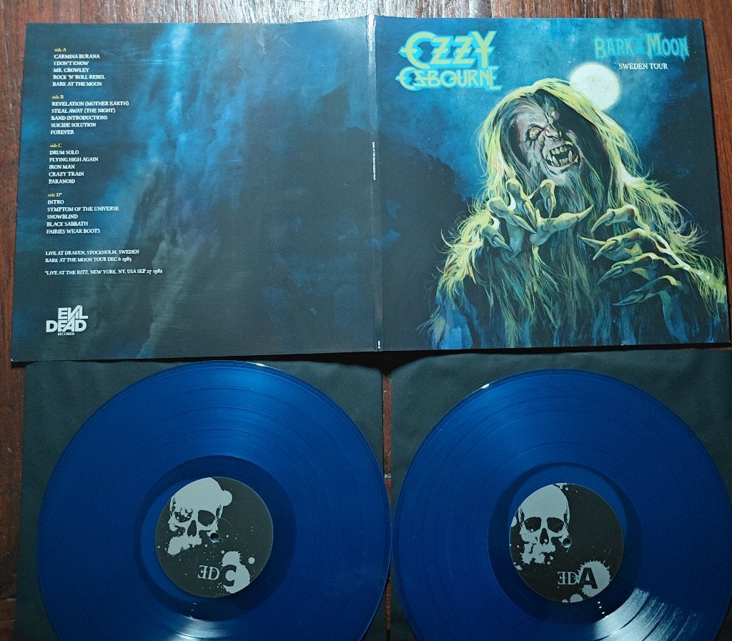 Ozzy Osbourne Live 1983-82 2lp Black Sabbath Iron Maiden Dio, LP, Heavy metal, Verzenden, Beschermende buitenhoes