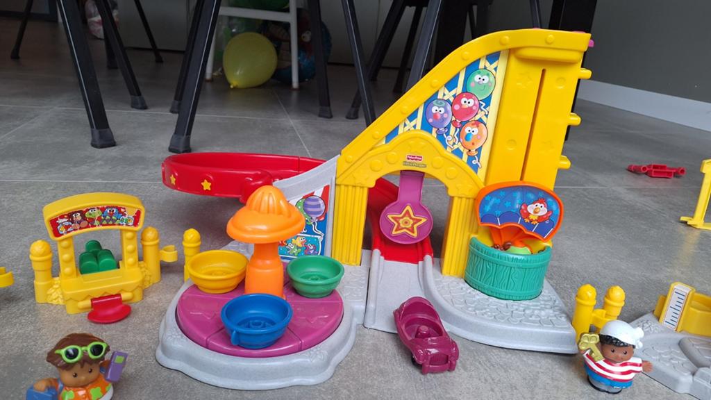 Fisher-Price Little People Pretpark Speelset, Ophalen of Verzenden, Gebruikt, Jongen of Meisje