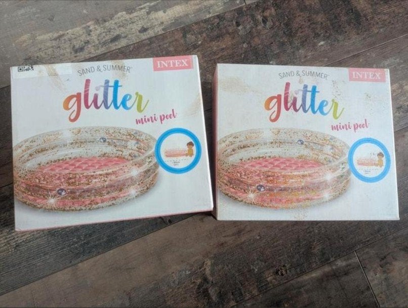 Glitter mini pool - merk Intex, Ophalen of Verzenden, Nieuw, Overige typen