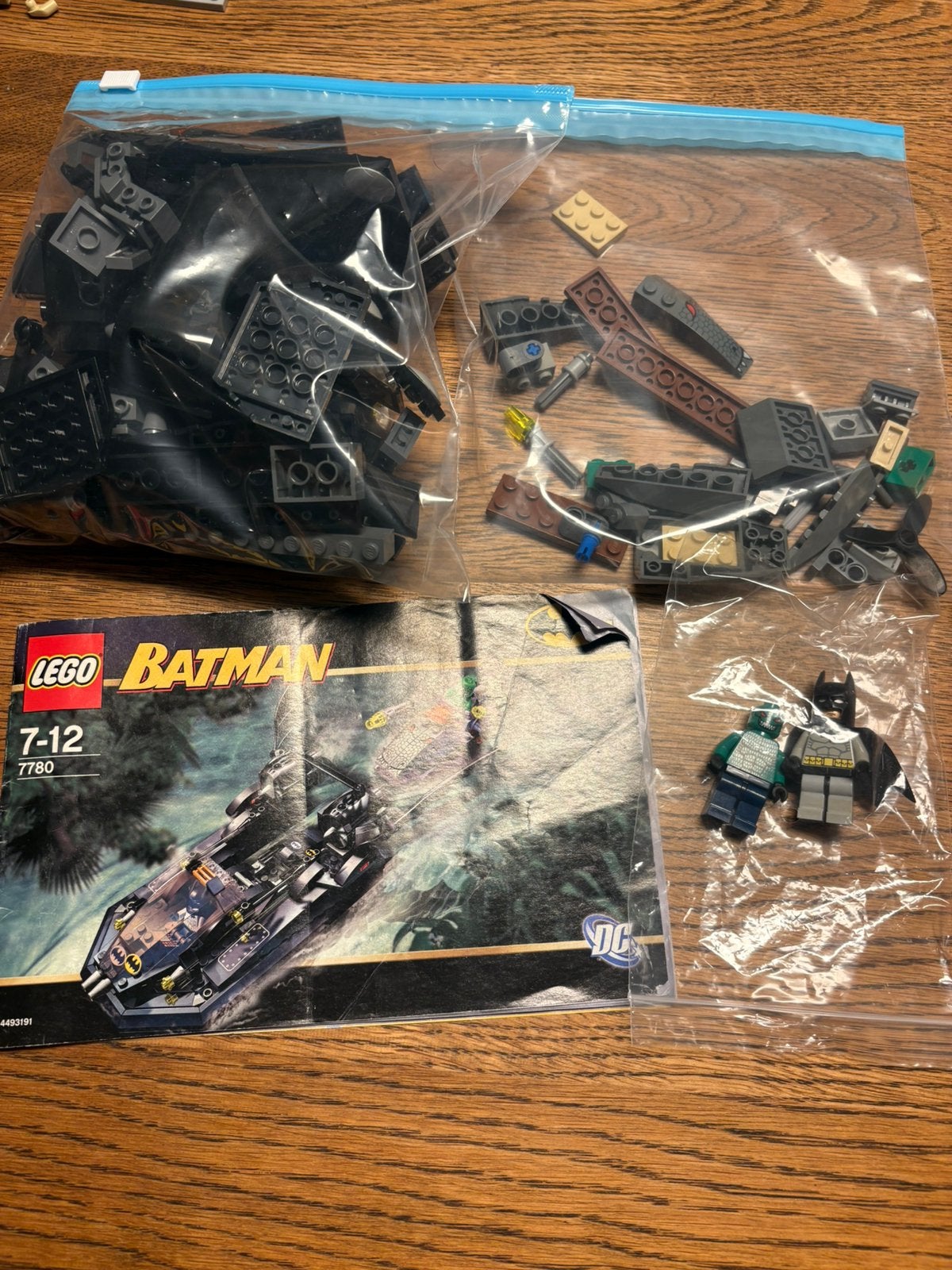 Lego batman 1 7780, Ophalen of Verzenden, Zo goed als nieuw