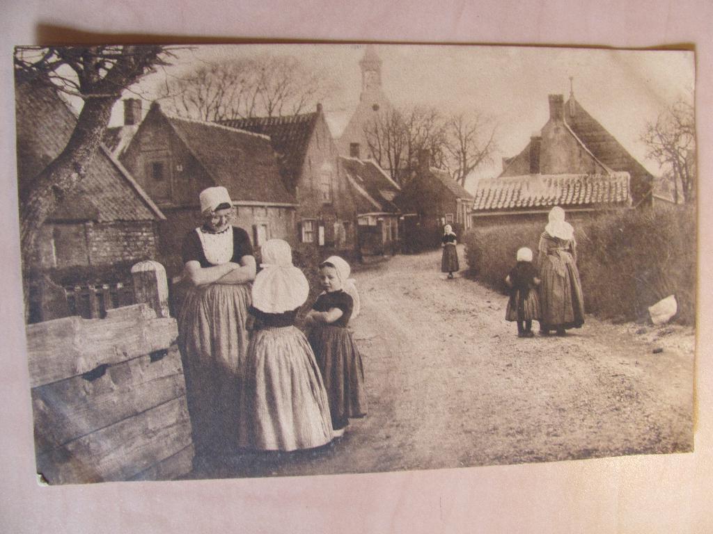 Vrouwenpolder ca. 1905 Dorpsgezicht, Ophalen of Verzenden, Voor 1920, Ongelopen, Zeeland