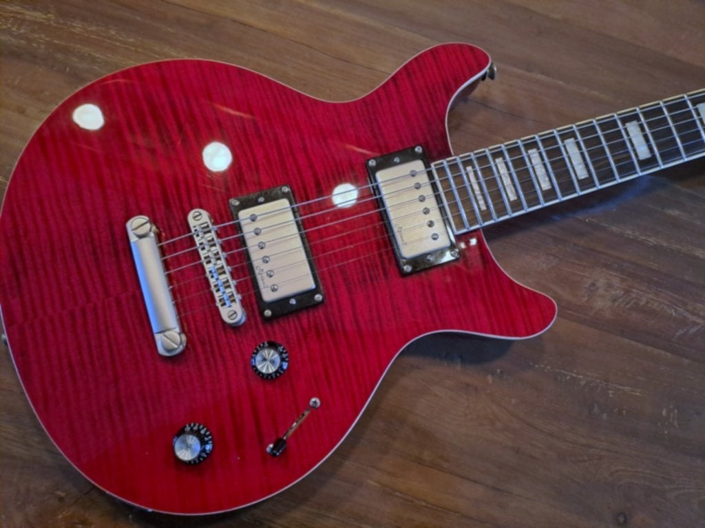 Les Paul DC ( HB)  kwalitatief goede gitaar voor weinig!!!, Muziek en Instrumenten, Ophalen, Zo goed als nieuw, Solid body, Overige merken