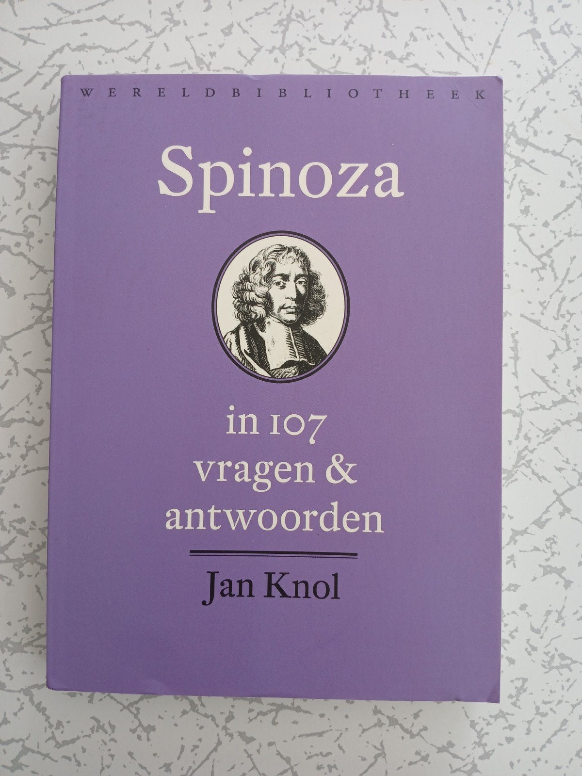 Spinoza in 107 vragen & antwoorden - Jan Knol VASTE PR ZGAN, Ophalen of Verzenden, Zo goed als nieuw, Wijsbegeerte of Ethiek, Jan Knol