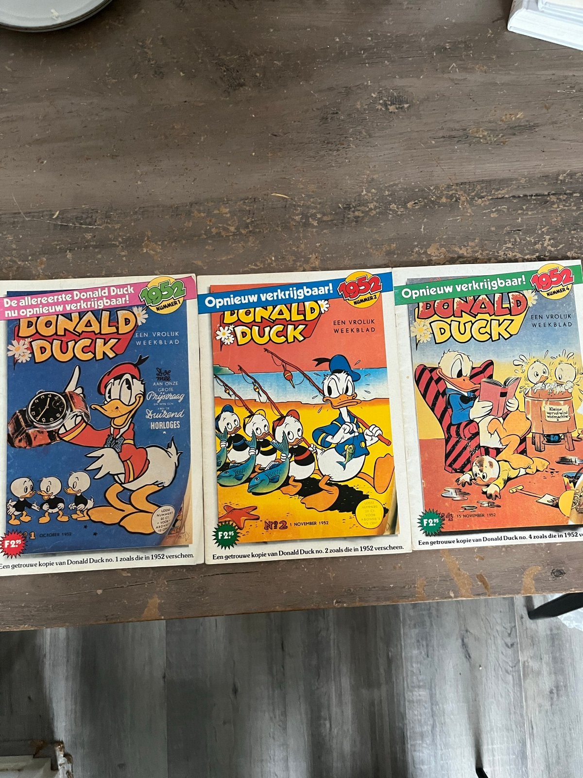 Donald Duck Weekbladen uit 1952 (herdruk), Meerdere stripboeken, Ophalen, Zo goed als nieuw