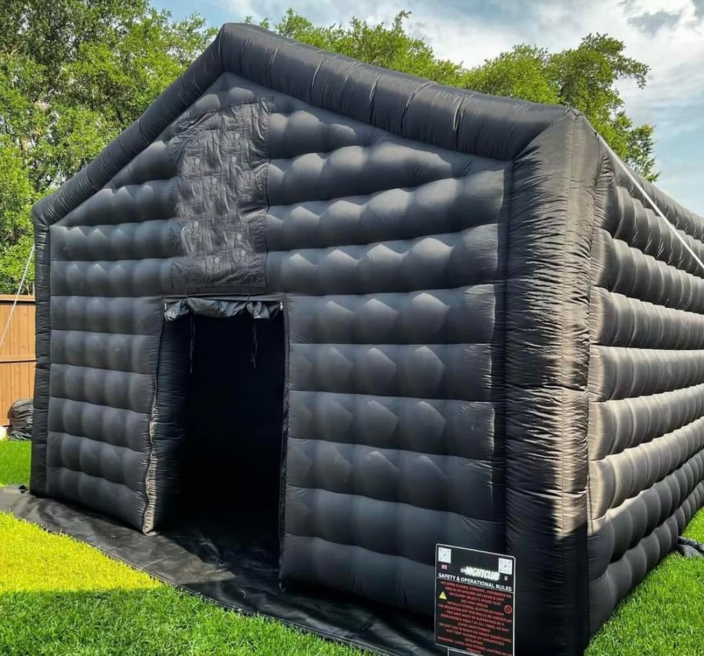 Party kubus club tent te huur - party tent, Tuin en Terras, Tuinhuizen, Ophalen of Verzenden, Zo goed als nieuw, 3 ramen of meer